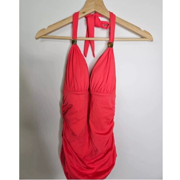 Victoria's Secret Marieta Push-Up One-Piece Swimsuit Women's Medium Pink - Picture 2 of 8